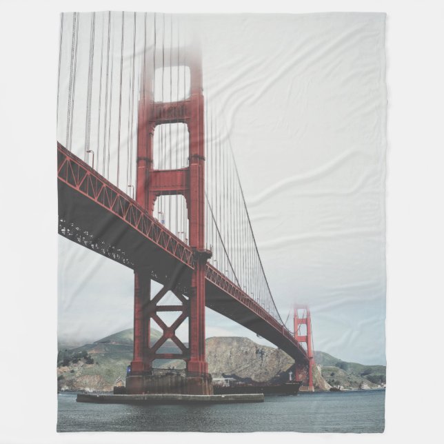 GOLDEN GATE FLEECEDECKE (Vorderseite)