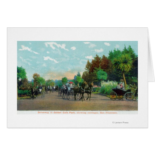 Golden Gate Park Aussicht (Vorderseite (Horizontal))