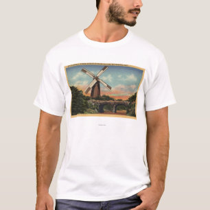 Golden Gate Park, die niederländische Windmühle T-Shirt