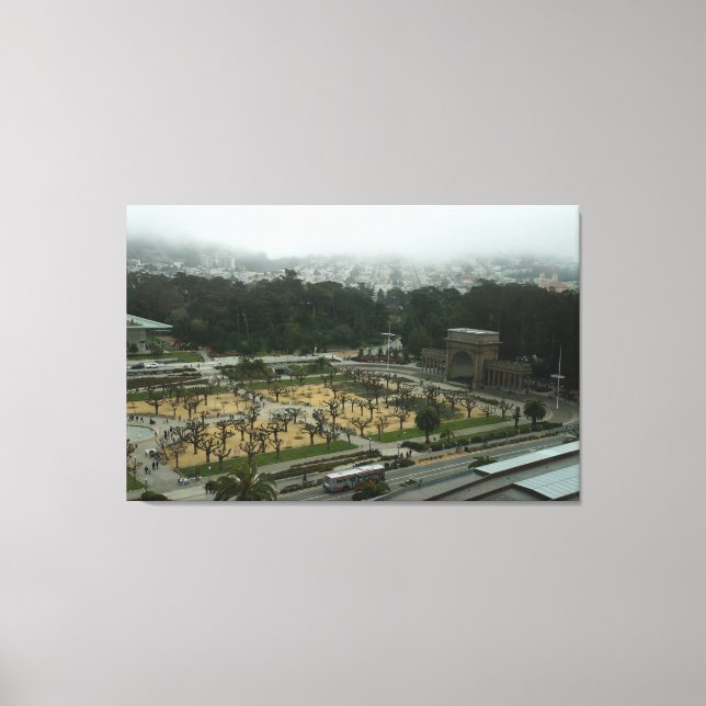 Golden Gate Park Music Concours Toile (Recto)