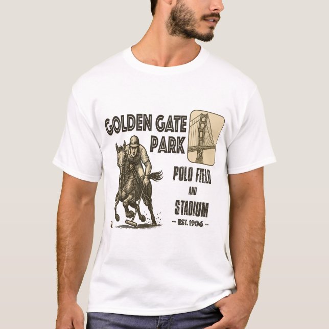 Golden Gate Park Parco Tassino Shirt San Francisco (Vorderseite)