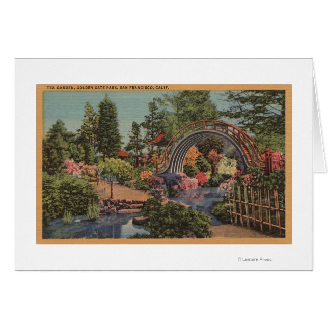 Golden Gate ParkTea Garden - San Francisco, CA (Vorderseite (Horizontal))