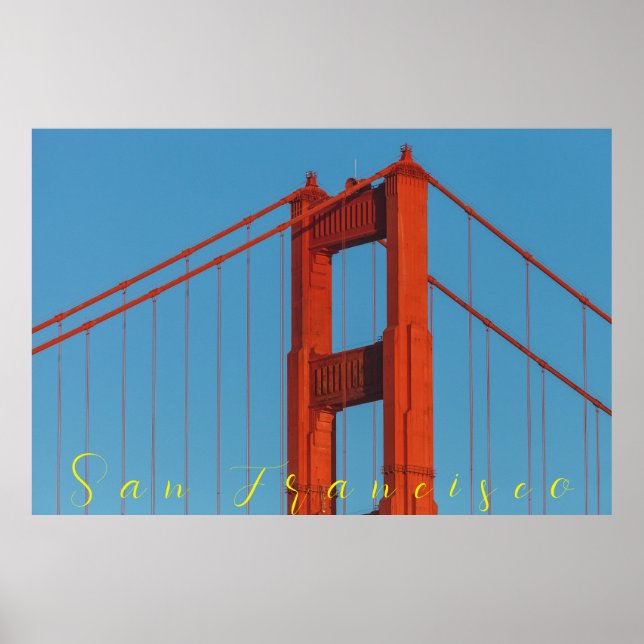 Golden Gate Poster (Vorne)