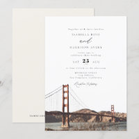 Golden Gate San Francisco Hochzeit in Kalifornien