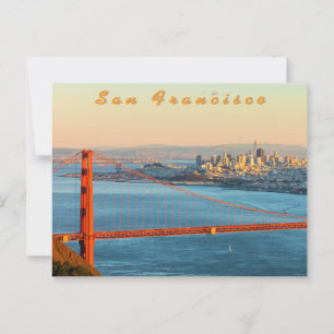 Golden Gate San Francisco Postkarte