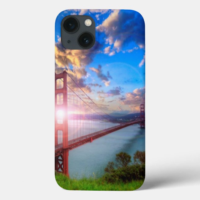 Golden Gate Sunrise Case-Mate iPhone Hülle (Rückseite)