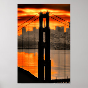 Golden Gate Tower Poster