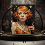 Golden Gatsby Glamour Art Deco Planer<br><div class="desc">Step into the Roaring Twenties with this stunning Planner,  featuring bold lines and shimmering gold — a timeless nod to Art Deco luxury. 	2. Add a touch of Gatsby glamour to your day.</div>