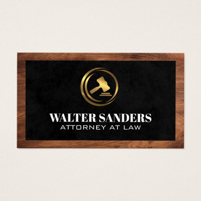 Golden Gavel Logo | Recht (Vorderseite)