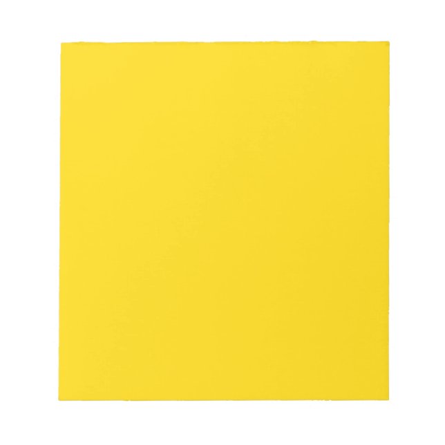 Golden gelb ffd700 notizblock (Vorderseite)