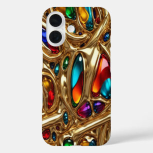 Golden Gem #9 - iPhone 16 Hüllen