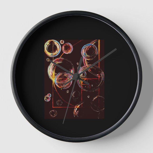 Golden Gemein - Wall Clock Uhr (Vorderseite)