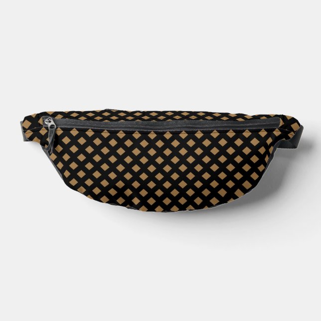 Golden Geometric Fanny Pack Bauchtasche (Ablage )