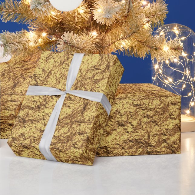 Golden Geschenkpapier (Feiertage)