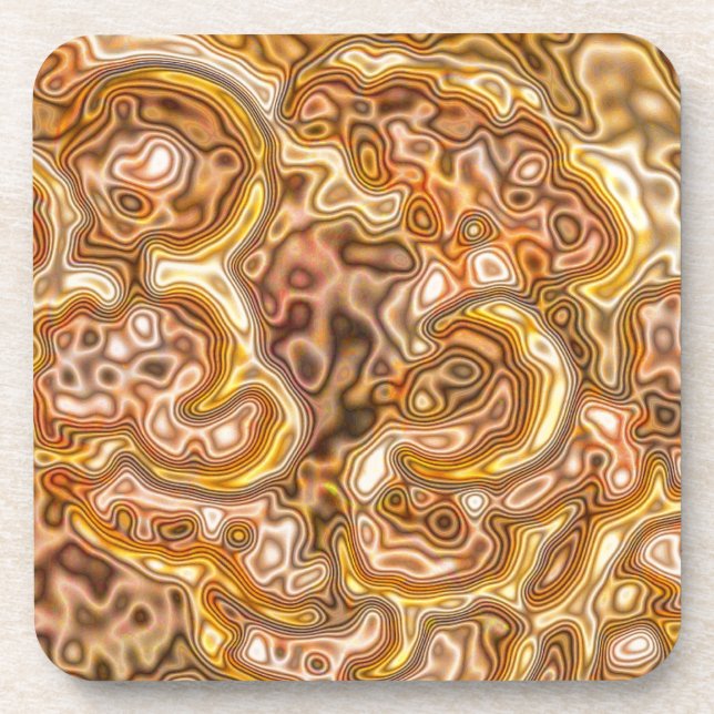 GOLDEN GETRÄNKEUNTERSETZER (Vorderseite)