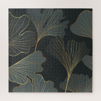 Golden Ginkgo: Luxuriöser floraler Deko.