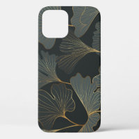 Golden Ginkgo: Luxuriöser floraler Deko.