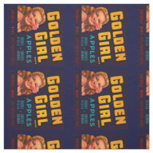 Golden Girl Äpfel Stoff