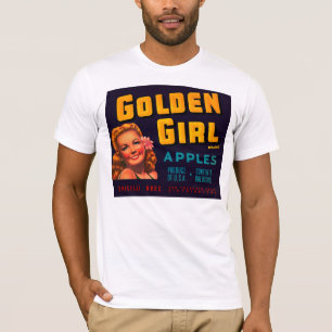 Golden Girl Äpfel T-Shirt