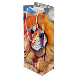 GOLDEN GIRL chow Geschenktüte Für Weinflaschen