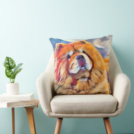 GOLDEN GIRL chow Kissen