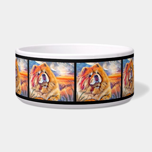 GOLDEN GIRL chow Napf (Vorderseite)