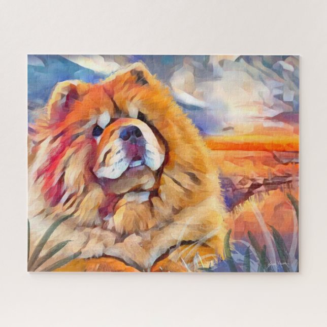 GOLDEN GIRL chow puzzle puzzle (Horizontal)