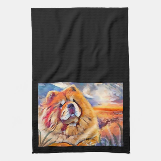 GOLDEN GIRL Küchentuch (Vertikal)