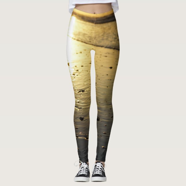 Golden Glassy Sand Leggings (Vorderseite)