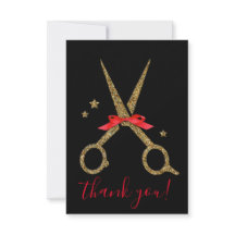 Golden glitter scissors - Trendy Modern Black Than