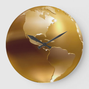 Golden Globe-Wanduhr Große Wanduhr