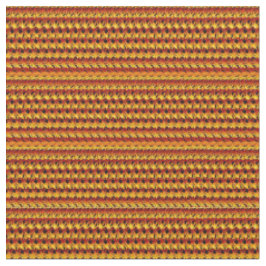 Golden Glow Brown Wicker Geometric Muster Stoff