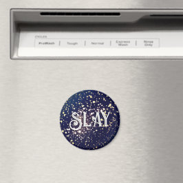 Golden Glow Slay Magnet