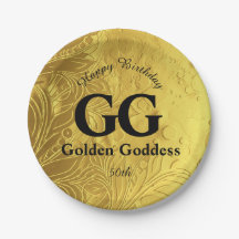 Golden Goddess feiert Happy 50. Geburtstagsparty