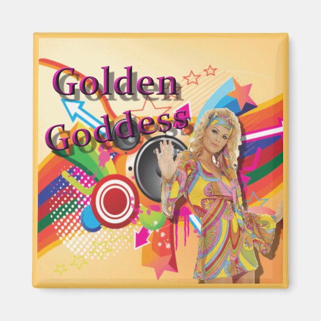 Golden Goddess Oldies Magnet anzeigen (Vorne)