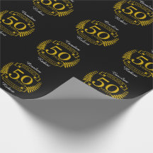 GOLDEN Golden 50 Years Wedding Anniversary 50