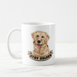 Golden, Golden Retriever Dog Lover bleibe Kaffeetasse