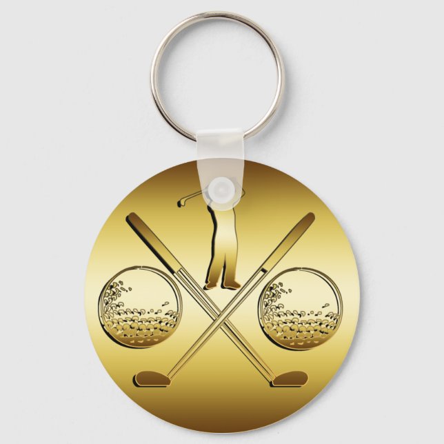 GOLDEN GOLF SCHLÜSSELANHÄNGER (Vorderseite)