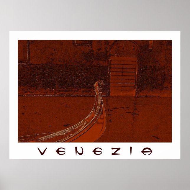 Golden Gondola Poster (Vorne)