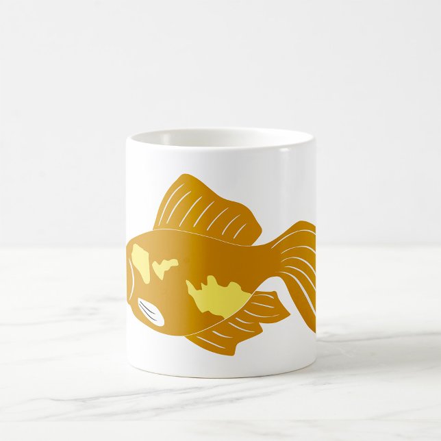 Golden Guppy Fish Niedlich Tropical Aquarium Fisch Kaffeetasse (Von Creator hochgeladen)