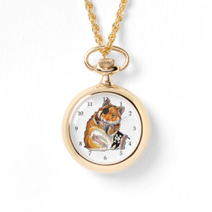 Golden Hamster Pirat Armbanduhr