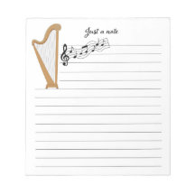 Golden Harn Note Pad