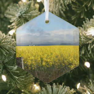 Golden Harvest Ornament Aus Glas
