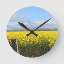 Golden Harvest Trivet Runde Wanduhr