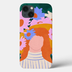 Golden Hat & Wildblumen Case-Mate iPhone Hülle