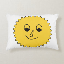 Golden Heart Sun Coussin