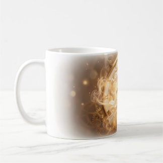 Golden Heart Through Time Enchantment Mug Kaffeetasse