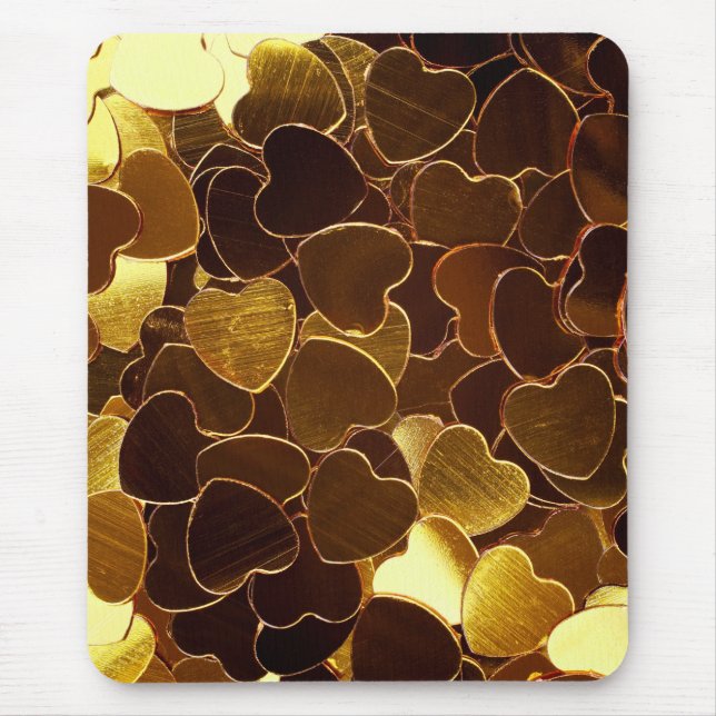 Golden Hearts Mousepad (Vorne)
