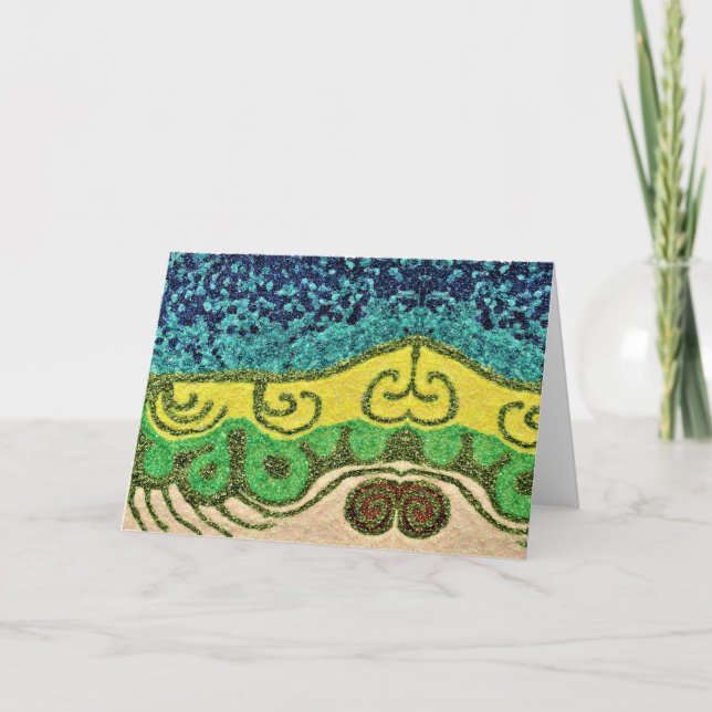 '' Golden Hills '' Karte (Vorderseite)