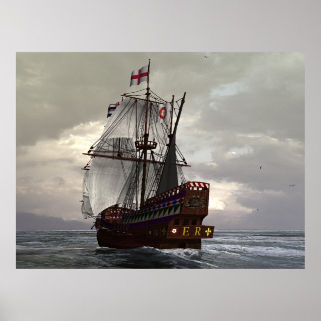 Golden Hind Poster (Vorne)